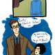 Illustration for article titled These fan-made emDoctor Who/em/emSherlock/em crossovers will make you laugh, sigh, and ship Wholock